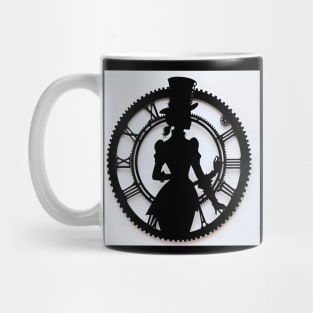 Steampunk silhouette Mug